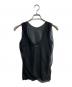 beautiful people（ビューティフルピープル）の古着「aurora glitter jersey reversible top」｜ブラック