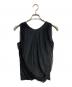 beautiful people (ビューティフルピープル) aurora glitter jersey reversible top ブラック サイズ:34：4000円