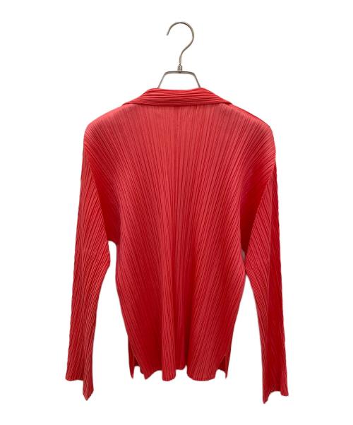 PLEATS PLEASE（プリーツプリーズ）PLEATS PLEASE (プリーツプリーズ) プリーツシャツ ピンク サイズ:3の古着・服飾アイテム