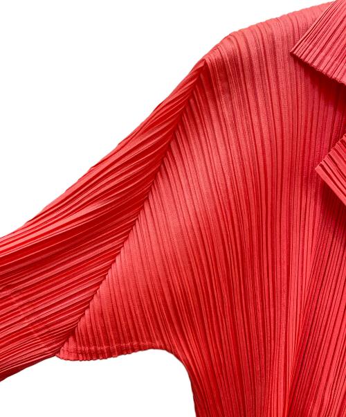 PLEATS PLEASE（プリーツプリーズ）PLEATS PLEASE (プリーツプリーズ) プリーツシャツ ピンク サイズ:3の古着・服飾アイテム