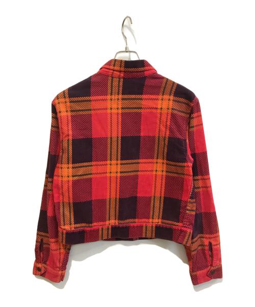 LEVI'S（リーバイス）LEVI'S (リーバイス) コーデュロイ トラッカージャケット レッド サイズ:Lの古着・服飾アイテム