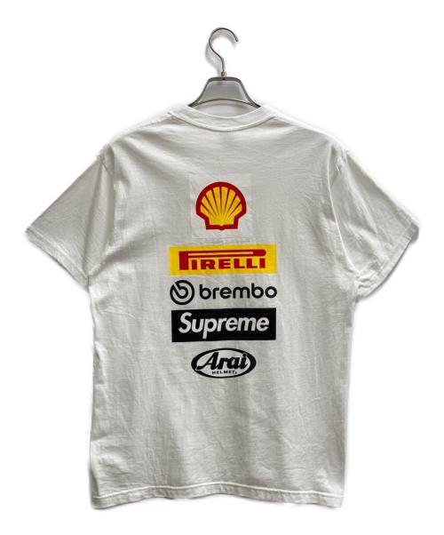 SUPREME（シュプリーム）Supreme (シュプリーム) Ducati Logo Tee ホワイト サイズ:Mの古着・服飾アイテム