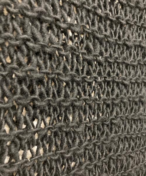 BLACK COMME des GARCONS（ブラックコムデギャルソン）BLACK COMME des GARCONS (ブラックコムデギャルソン) Garter Stitch Knit Sweater/ガーター　ステッチ　ニット　セーター ブラック サイズ:Sの古着・服飾アイテム