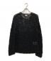 BLACK COMME des GARCONS（ブラックコムデギャルソン）の古着「Garter Stitch Knit Sweater/ガーター　ステッチ　ニット　セーター」｜ブラック