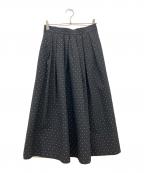 SHE TOKYOシートーキョー）の古着「Anna Star Dot Black Skirt」｜ブラック