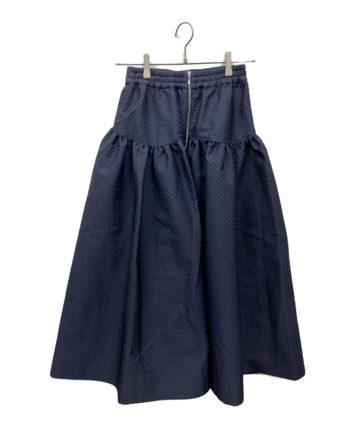SHE TOKYO（シートーキョー）SHE TOKYO (シートーキョー) SUZY ロングスカート ネイビー サイズ:34の古着・服飾アイテム