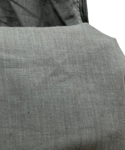 Demi-Luxe Beams（デミルクス ビームス）Demi-Luxe BEAMS (デミルクス ビームス) リネンリラックス カフタンワンピース グレー サイズ:38の古着・服飾アイテム