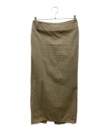 DEUXIEME CLASSE（ドゥーズィエム クラス）の古着「badass スカート」｜カーキ
