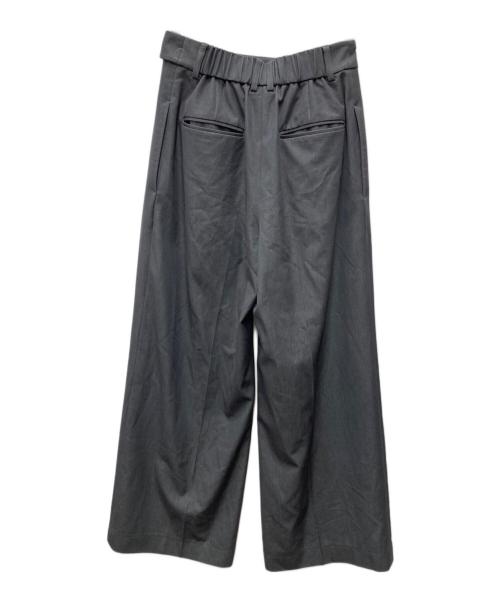 PLST（プラステ）PLST (プラステ) シャンブレーラップパンツ グレー サイズ:Sの古着・服飾アイテム