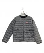 DANTONダントン）の古着「Crew Neck Inner Down Jacket」｜グレー
