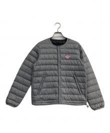 DANTON（ダントン）の古着「Crew Neck Inner Down Jacket」｜グレー