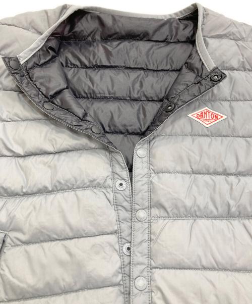 DANTON（ダントン）DANTON (ダントン) Crew Neck Inner Down Jacket グレー サイズ:-の古着・服飾アイテム