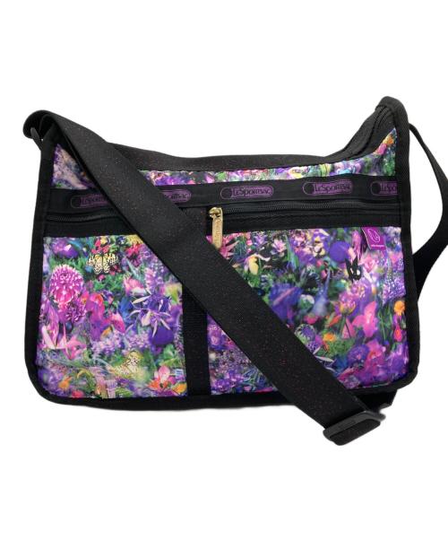 LeSportsac（レスポートサック）LeSportsac (レスポートサック) mika ninagawa (ミカ ニナガワ) ショルダーバッグ パープルの古着・服飾アイテム