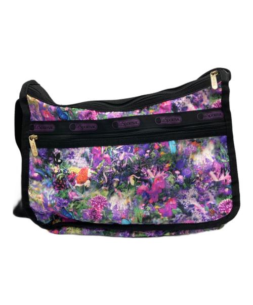 LeSportsac（レスポートサック）LeSportsac (レスポートサック) mika ninagawa (ミカ ニナガワ) ショルダーバッグ パープルの古着・服飾アイテム