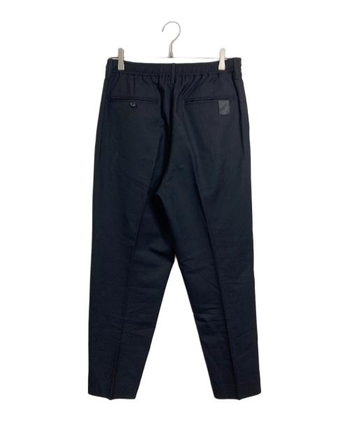 N.HOOLYWOOD（エヌ ハリウッド）N.HOOLYWOOD (エヌ ハリウッド) Pleats Easy Pant ウール混パンツ ブラック サイズ:36の古着・服飾アイテム