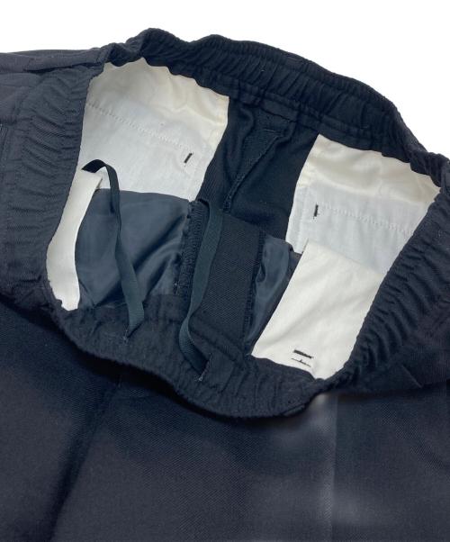 N.HOOLYWOOD（エヌ ハリウッド）N.HOOLYWOOD (エヌ ハリウッド) Pleats Easy Pant ウール混パンツ ブラック サイズ:36の古着・服飾アイテム