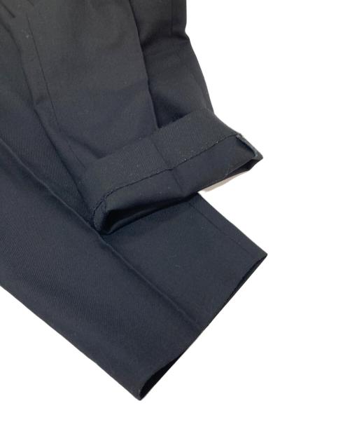 N.HOOLYWOOD（エヌ ハリウッド）N.HOOLYWOOD (エヌ ハリウッド) Pleats Easy Pant ウール混パンツ ブラック サイズ:36の古着・服飾アイテム