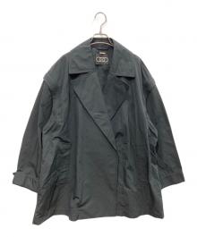 Conte（コンテ）の古着「ミリタリー 2WAY ショートコート」｜ブラック