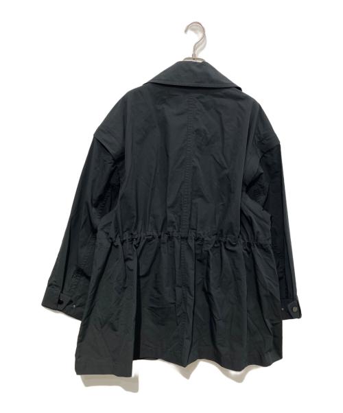 Conte（コンテ）conte (コンテ) ミリタリー 2WAY ショートコート ブラック サイズ:Freeの古着・服飾アイテム