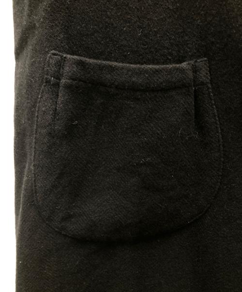 GEOFFREY B SMALL（ジェフリービースモール）GEOFFREY B SMALL (ジェフリービースモール) Double-breasted long coat/ダブルブレステッド ロングコート ブラック サイズ:XLの古着・服飾アイテム