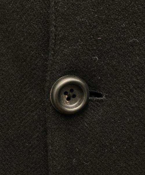 GEOFFREY B SMALL（ジェフリービースモール）GEOFFREY B SMALL (ジェフリービースモール) Double-breasted long coat/ダブルブレステッド ロングコート ブラック サイズ:XLの古着・服飾アイテム