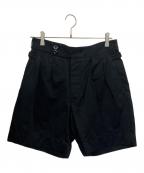 RALPH LAUREN Purple Labelラルフ ローレン パープル レーベル）の古着「グルカショーツ」｜ブラック