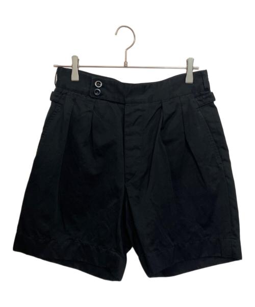 RALPH LAUREN Purple Label（ラルフ ローレン パープル レーベル）RALPH LAUREN Purple Label (ラルフ ローレン パープル レーベル) グルカショーツ ブラック サイズ:W30の古着・服飾アイテム