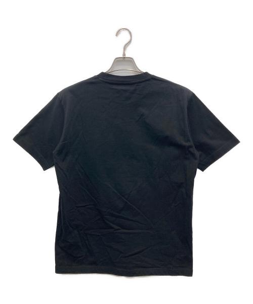 LACOSTE（ラコステ）LACOSTE (ラコステ) ONE PIECE (ワンピース) プリントTシャツ ブラック サイズ:Ｍの古着・服飾アイテム