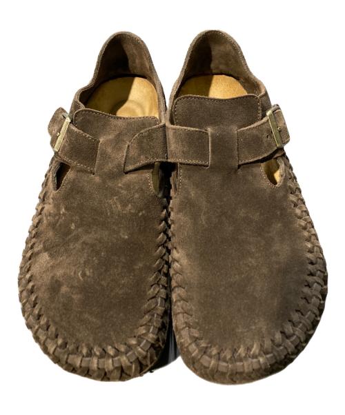 BIRKENSTOCK（ビルケンシュトック）BIRKENSTOCK (ビルケンシュトック) KITH (キス) London Braided Mocca ブラウン サイズ:26の古着・服飾アイテム