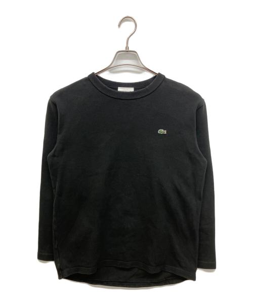 LACOSTE（ラコステ）LACOSTE (ラコステ) クラシックフィットロングスリーブTシャツ　カットソー ブラック サイズ:Mの古着・服飾アイテム