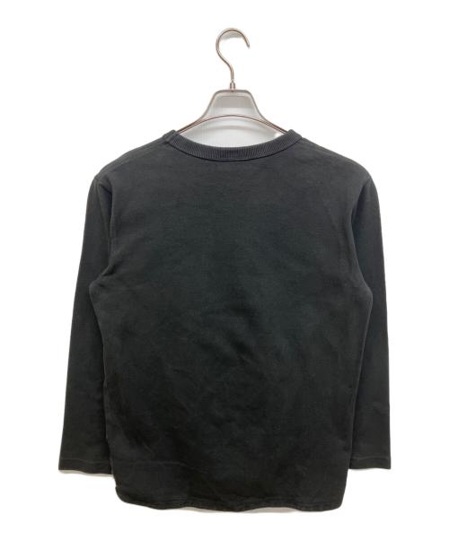 LACOSTE（ラコステ）LACOSTE (ラコステ) クラシックフィットロングスリーブTシャツ　カットソー ブラック サイズ:Mの古着・服飾アイテム