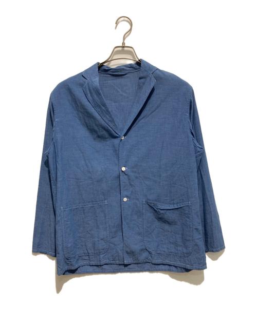 COMOLI（コモリ）COMOLI (コモリ) ベタシャンシャツジャケット ブルー サイズ:1の古着・服飾アイテム
