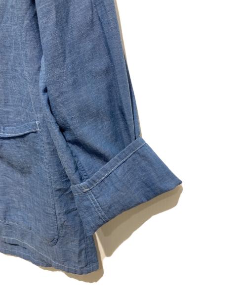 COMOLI（コモリ）COMOLI (コモリ) ベタシャンシャツジャケット ブルー サイズ:1の古着・服飾アイテム