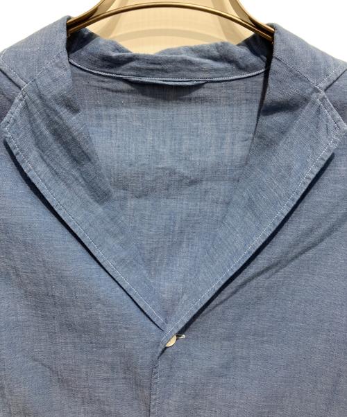 COMOLI（コモリ）COMOLI (コモリ) ベタシャンシャツジャケット ブルー サイズ:1の古着・服飾アイテム