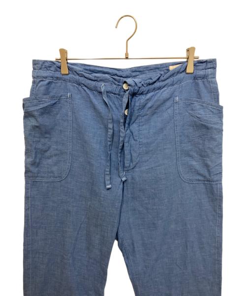 COMOLI（コモリ）COMOLI (コモリ) ベタシャンドローストリングパンツ ブルー サイズ:1の古着・服飾アイテム