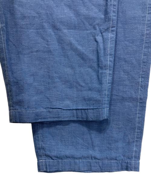 COMOLI（コモリ）COMOLI (コモリ) ベタシャンドローストリングパンツ ブルー サイズ:1の古着・服飾アイテム