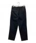 COMME des GARCONS HOMME (コムデギャルソン オム) タックパンツ ブラック サイズ:SS：7000円
