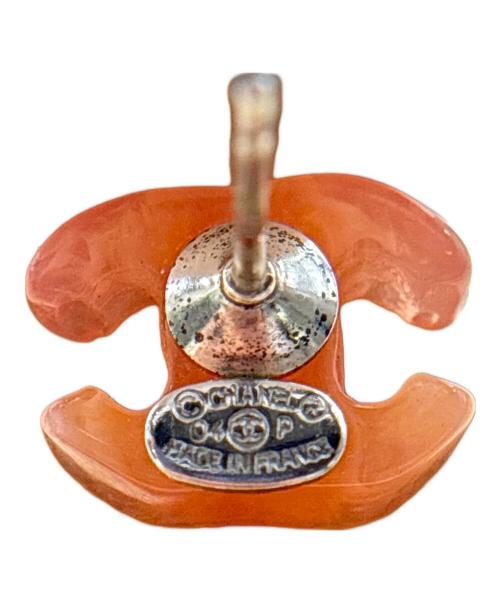 CHANEL（シャネル）CHANEL (シャネル) プラココマークピアス ピンクの古着・服飾アイテム