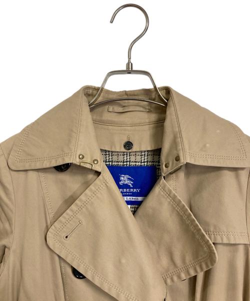 BURBERRY BLUE LABEL（バーバリーロンドンブルーレーベル）BURBERRY BLUE LABEL (バーバリーロンドンブルーレーベル) ライナー付トレンチコート　アウター　ロングコート　セレモニー ベージュ サイズ:36の古着・服飾アイテム