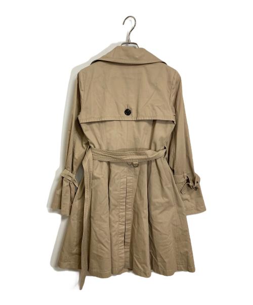BURBERRY BLUE LABEL（バーバリーロンドンブルーレーベル）BURBERRY BLUE LABEL (バーバリーロンドンブルーレーベル) ライナー付トレンチコート　アウター　ロングコート　セレモニー ベージュ サイズ:36の古着・服飾アイテム