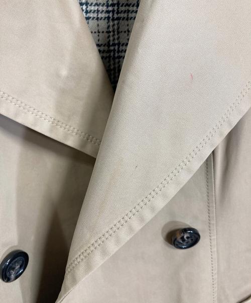 BURBERRY BLUE LABEL（バーバリーロンドンブルーレーベル）BURBERRY BLUE LABEL (バーバリーロンドンブルーレーベル) ライナー付トレンチコート　アウター　ロングコート　セレモニー ベージュ サイズ:36の古着・服飾アイテム