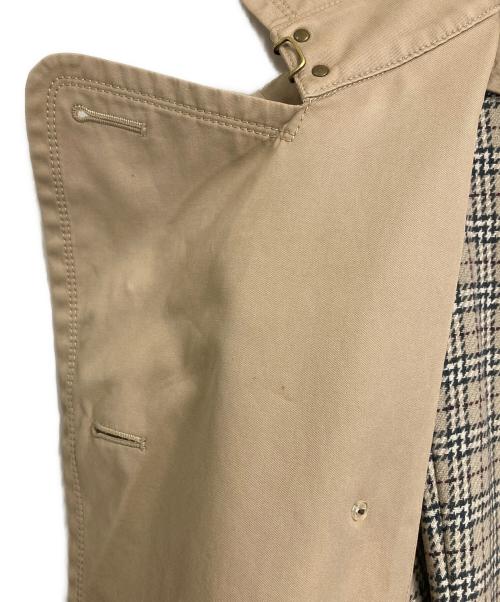 BURBERRY BLUE LABEL（バーバリーロンドンブルーレーベル）BURBERRY BLUE LABEL (バーバリーロンドンブルーレーベル) ライナー付トレンチコート　アウター　ロングコート　セレモニー ベージュ サイズ:36の古着・服飾アイテム