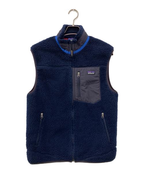 Patagonia（パタゴニア）Patagonia (パタゴニア) CLASSIC RETRO-X VEST ネイビー サイズ:Mの古着・服飾アイテム