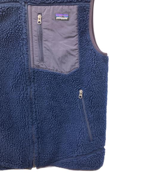 Patagonia（パタゴニア）Patagonia (パタゴニア) CLASSIC RETRO-X VEST ネイビー サイズ:Mの古着・服飾アイテム