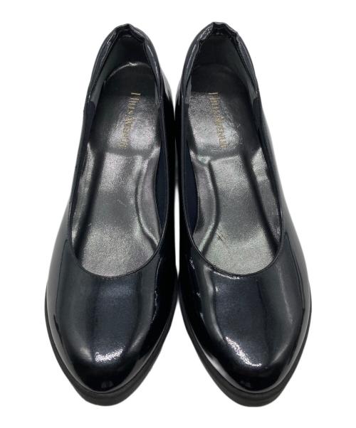 hills avenue（ヒルズアヴェニュー）hills avenue (ヒルズアヴェニュー) プレーンウェーブソールリップル ブラック サイズ:SIZE 22.5cmの古着・服飾アイテム