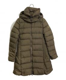 TATRAS（タトラス）の古着「POLITEAMA ダウンコート　ロングコート」｜ブラウン