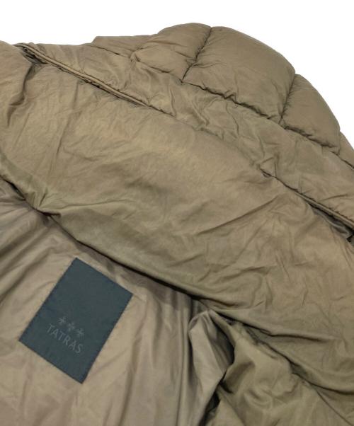 TATRAS（タトラス）TATRAS (タトラス) POLITEAMA ダウンコート　ロングコート ブラウン サイズ:01の古着・服飾アイテム
