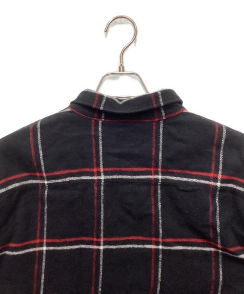 RATS（ラッツ）RATS (ラッツ) COTTON FLANNEL CHECK SHIRT ブラック×レッド サイズ:Lの古着・服飾アイテム
