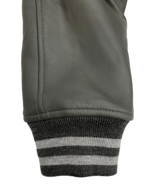 MEN'S BIGI（メンズビギ）MEN'S BIGI (メンズビギ) 復刻Super140 ウールメルトンスタジャン ブラック サイズ:03 未使用品の古着・服飾アイテム