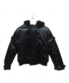 Richardson（リチャードソン）の古着「ALL-WEATHER HOODED BOMBER JACKET」｜ブルー